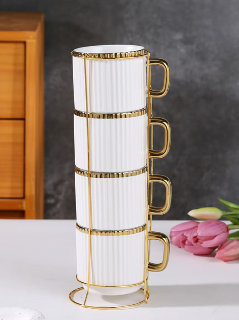 Coffee Tea Cup 5pc Set 803-16