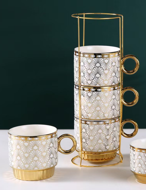 Coffee Tea Cup 5pc Set 803-18