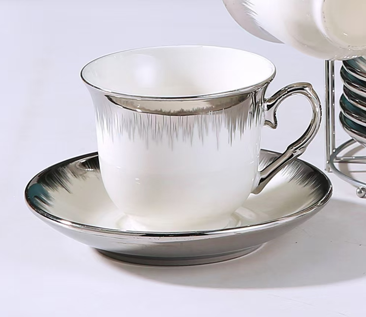 Tea Cup & Saucers 12pc Set 803-32
