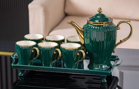 Green Tea Cup 8pc Set 803-5