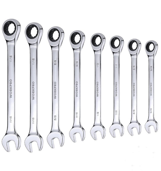 8pc Ratchet Wrench 81119