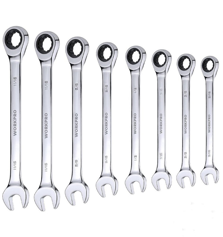 8pc Ratchet Wrench 81119