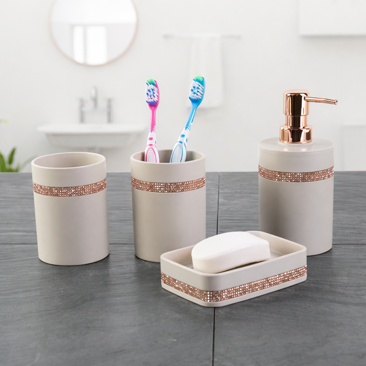 Bathroom Accessories 4pc 8249