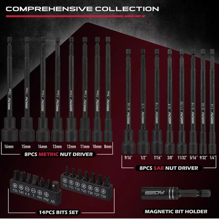 31pc Magnetic Nut Driver 84016