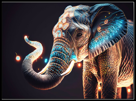 3D Crystal Painting PVC Frame 8429