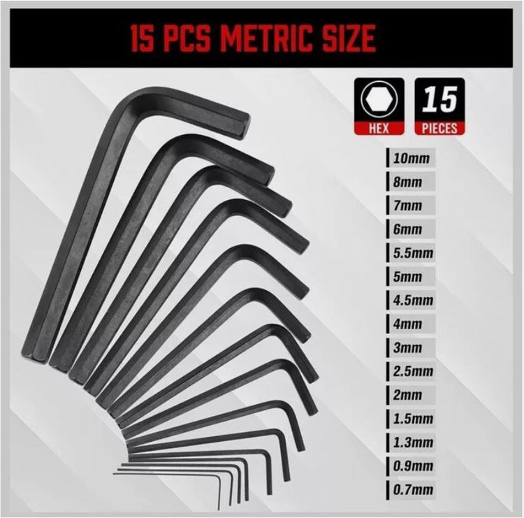 32pc Long & Short Hex Wrenches 94296