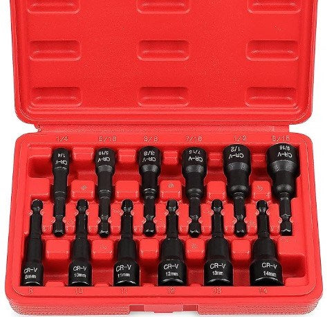 Magnetic Nut 12pcs Driver Set 96043