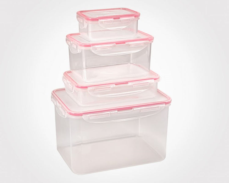 Rectangle food container set 4pc 97235