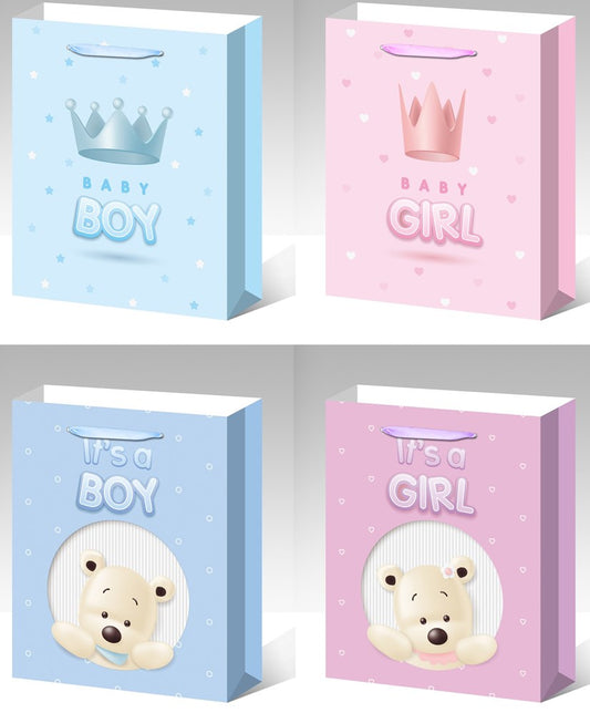 Gift Bag Glitter Large
