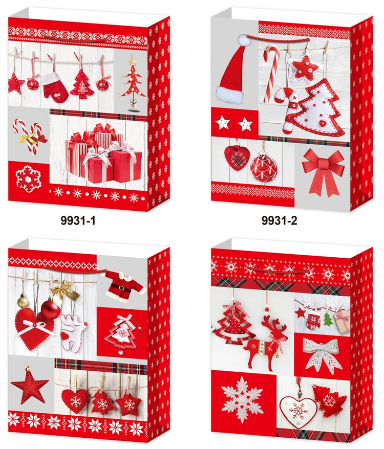 Gift Bag Glitter Finish Large