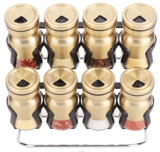Spice Rack Condiment 8pc A1022J
