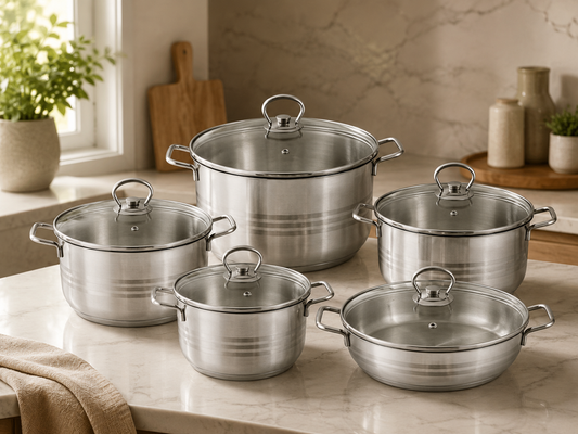 S/S Cookware 10pc Set A1901