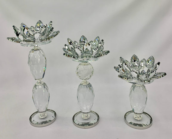 Crystal Candle Stand Medium AAA-37