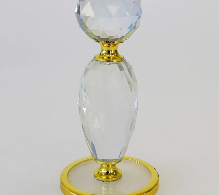 Candle Holder Crystal Decor Stand Large