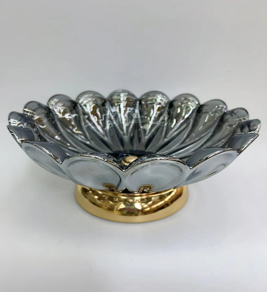 Fruit Stand Glass Black AAA-4