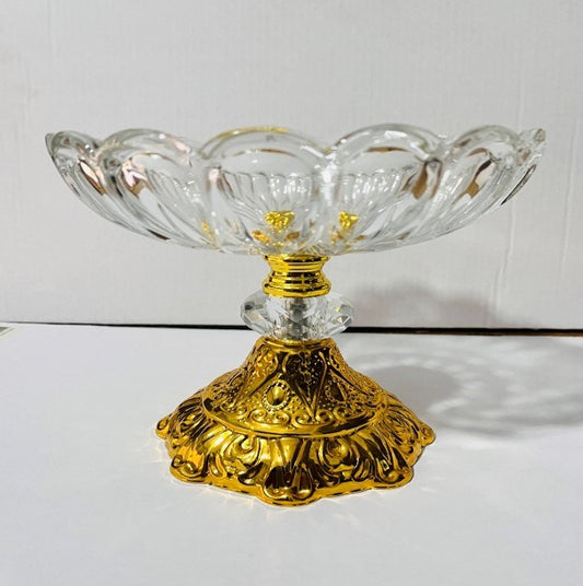 Fruit Stand Glass Black AAA-8