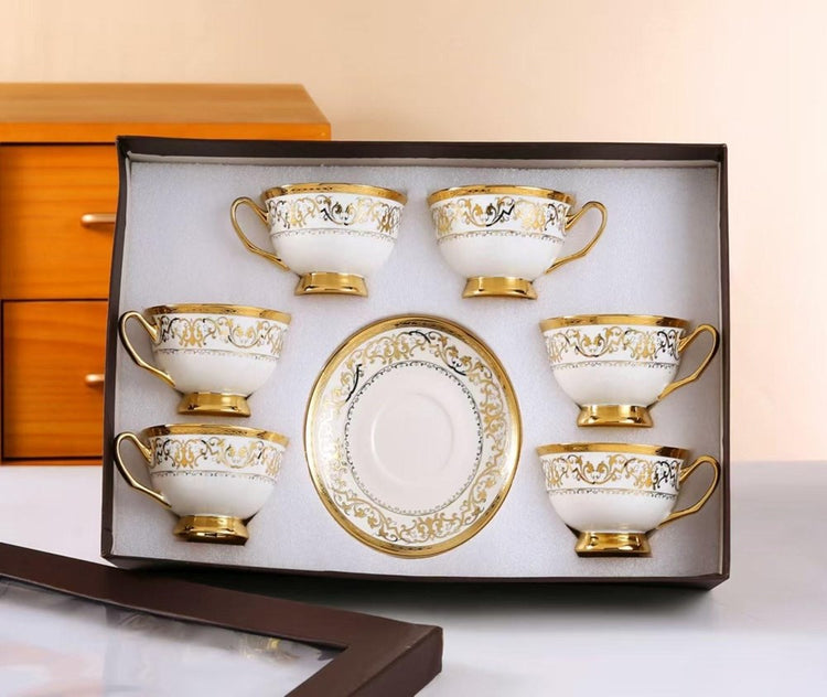 6 Cup & Saucer Set AG24077