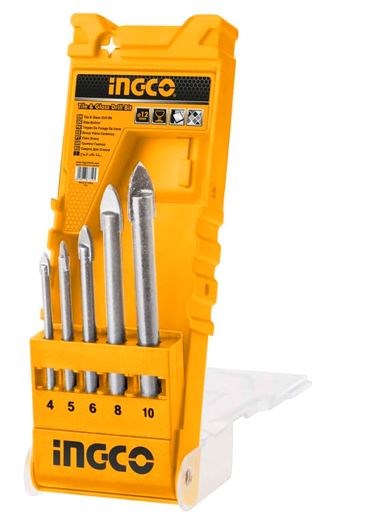 Glass Drill Bits 5pc AKD7058