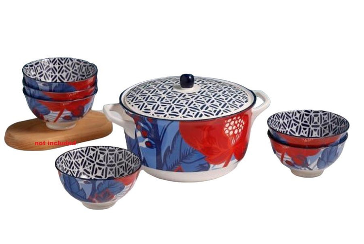 Ceramic Casserole 7pc ASC006-7T