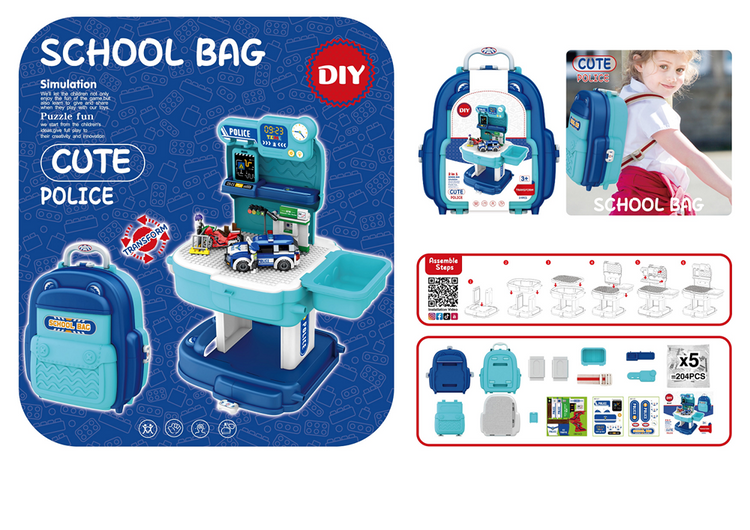 2 in 1 Police Bag JM2106019