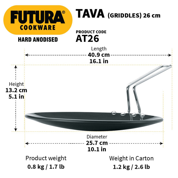 Futura Flat Tawa 26cm AT26