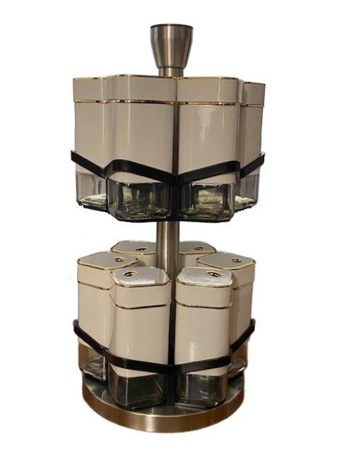 Spice Condiment Stand 12pc AW1026