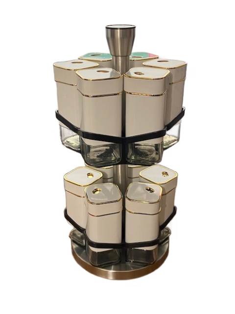 Spice Condiment Stand 12pc AW1026