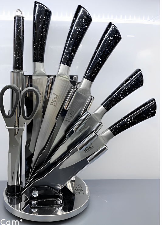 Knife Set 8pc Black B5214B