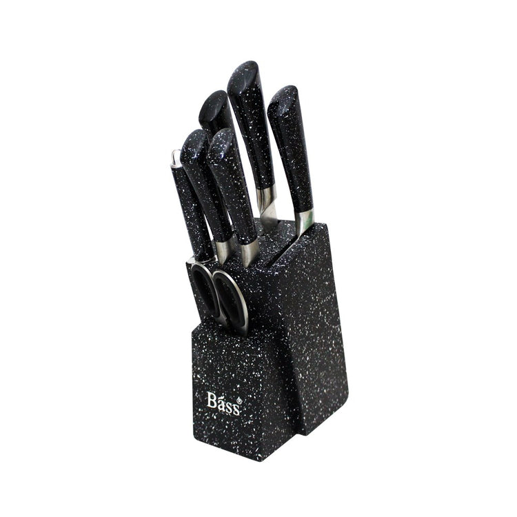 Kitchen Knife Set 8pc BLACK B5232