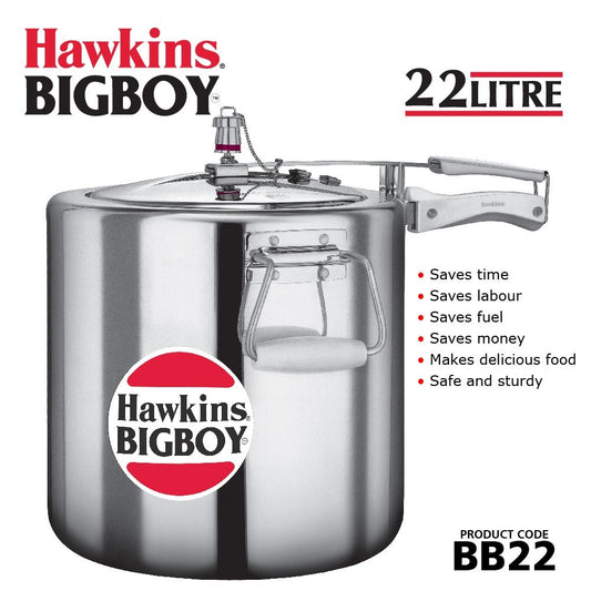 Aluminium Pressure Cooker 22L BB22