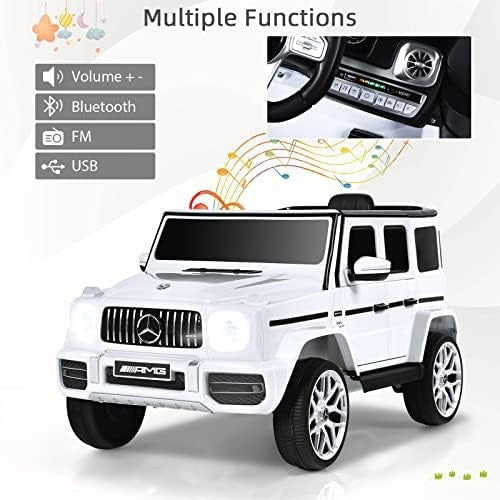 Licensed Mercedes G63 Electric Ride-On Car for Kids | Remote | S306
