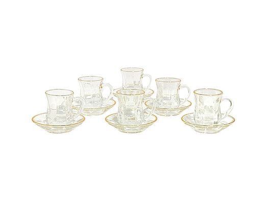 Glass Cup 12pc Set BD3366-1