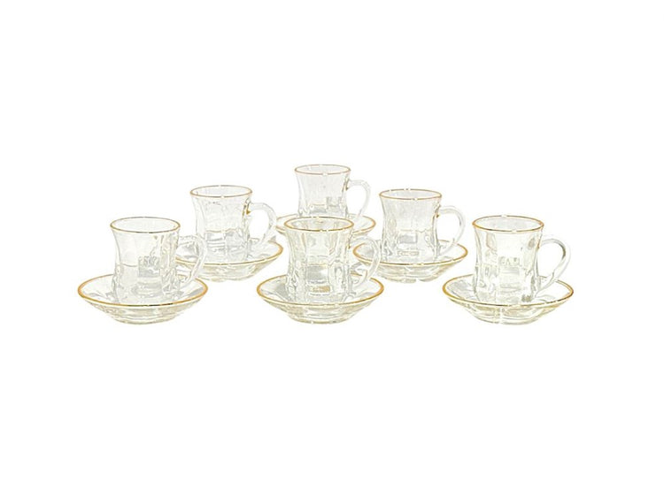 Glass Cup 12pc Set BD3366-1