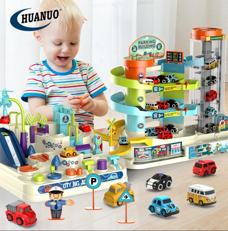 Kids 2 in 1 Electric Building and Car Toy