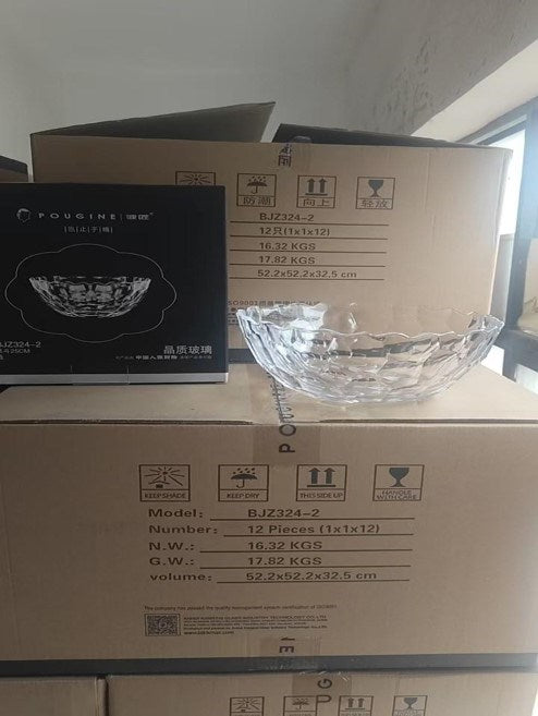 Glass Serving Bowl BJZ324-2