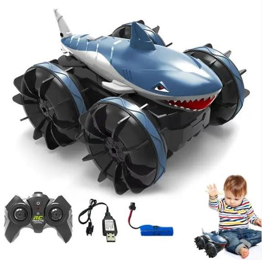 Amphibious Shark Stunt Car