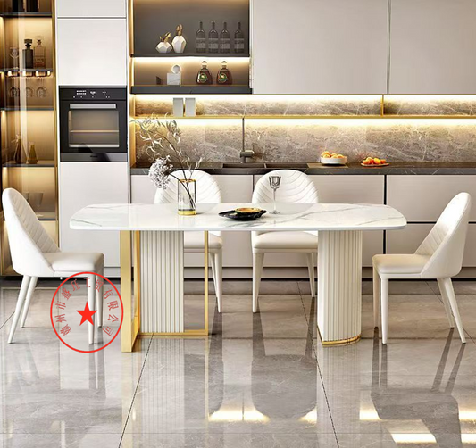 Dining table & 6 chairs BY-#707