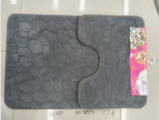 Bath Mat 2pc 50cm x 80cm