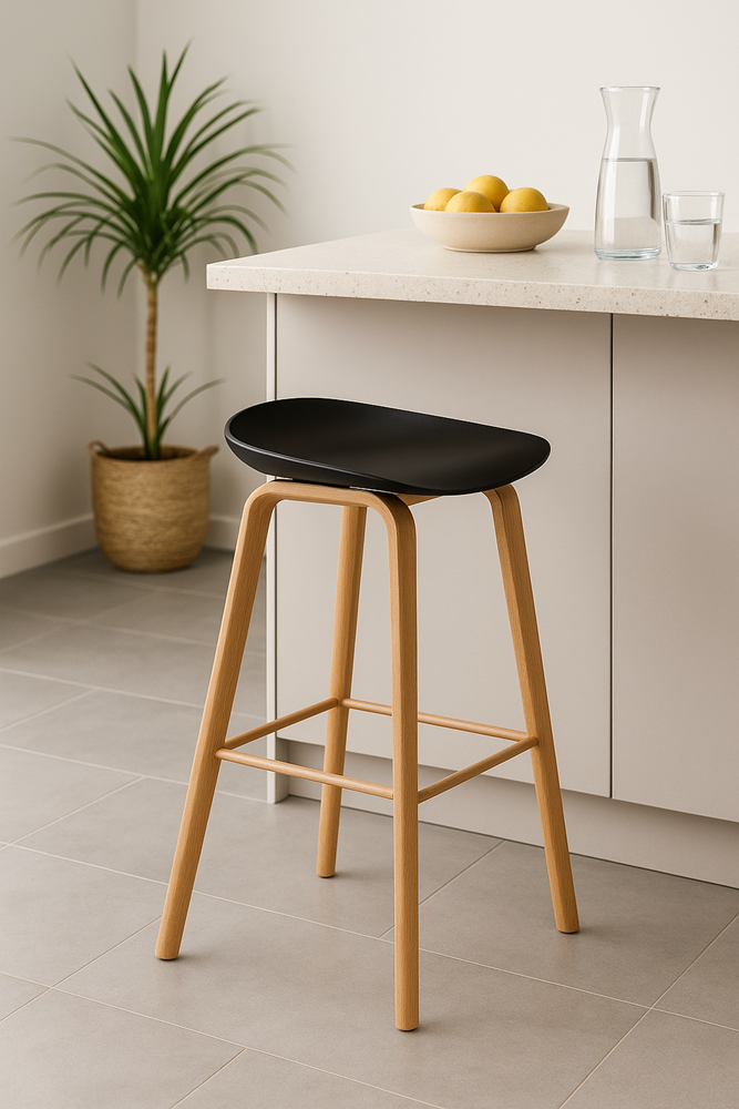 Bar Stool Black J32