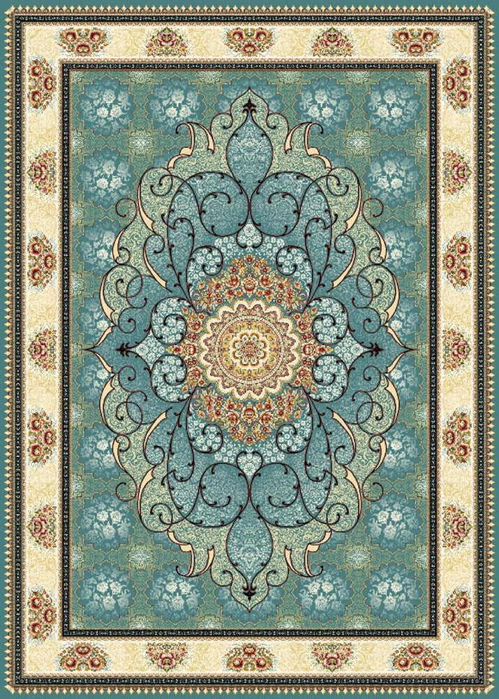 Persian Carpet 700 Reeds 2.5m x 3.5m Blue 77905