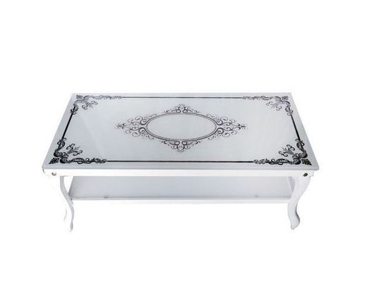 Coffee Table White 110 x 55cm C-209A