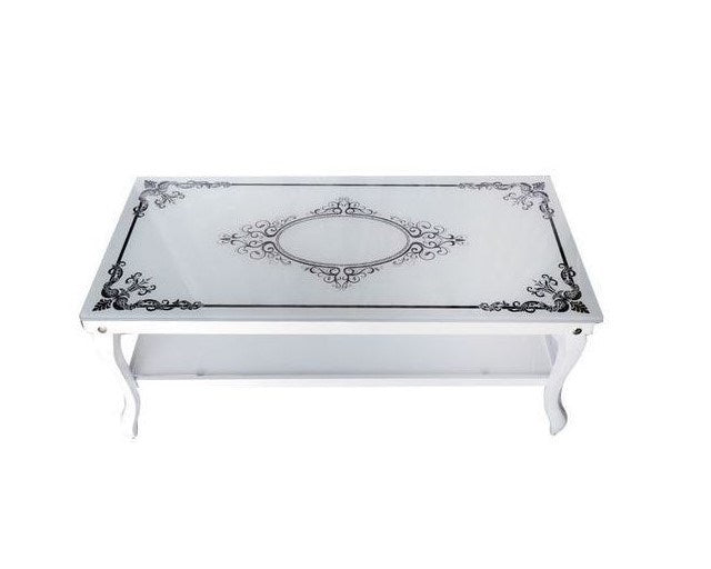 Coffee Table White 110 x 55cm C-209A