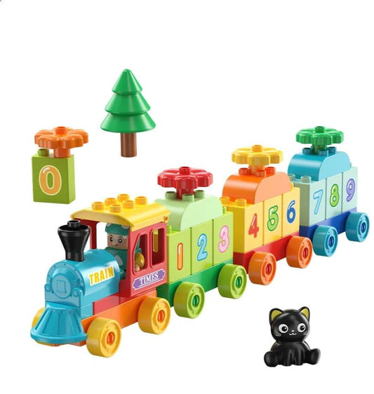 Digital Train Building Block 56pc Set C1822016