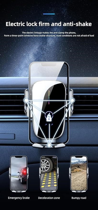 Phone Holder Wireless Charging