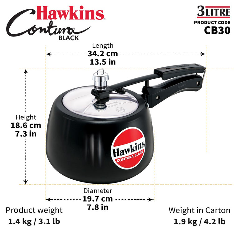 Contura Pressure Cooker 3L CB30