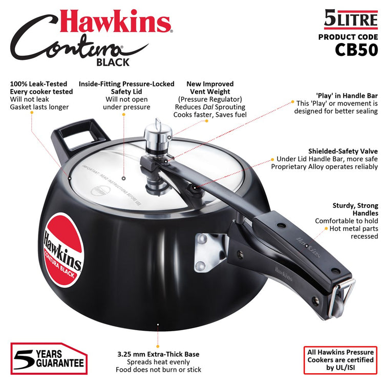 Contura Pressure Cooker 5L CB50