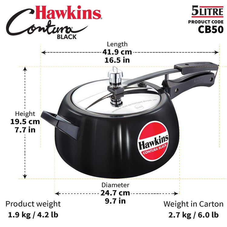 Contura Pressure Cooker 5L CB50