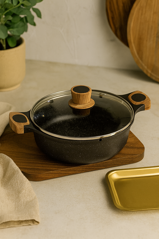 Shallow Casserole Pot 28cm CC2101AL-28 N