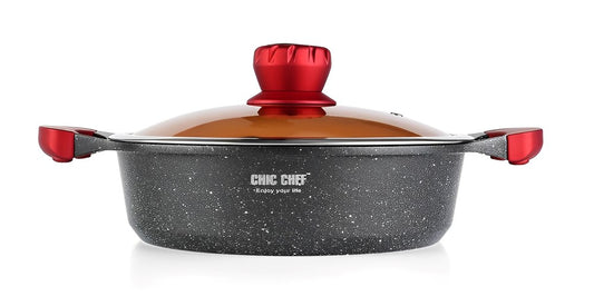 Shallow Casserole Pot 24cm CC2101AL-24 N