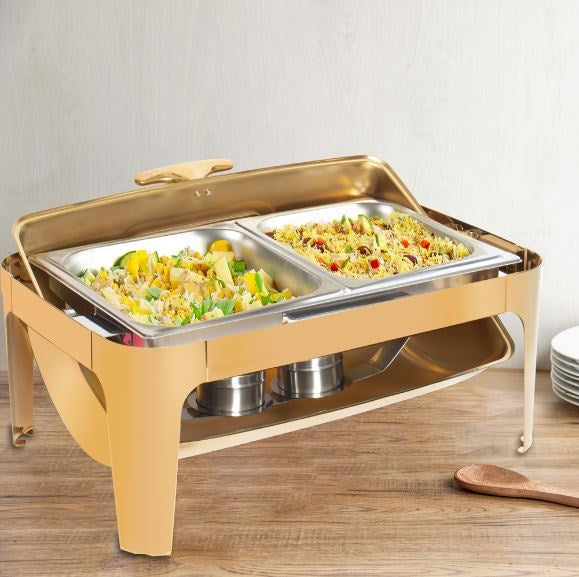 Chafing Dish Golden Square 9L